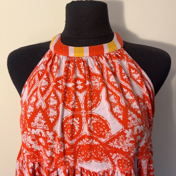 Free People Printed Halter tank top - Picture 2 of 6